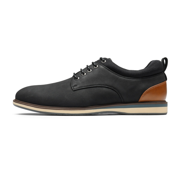 Men's Business Casual Oxford Shoes - BLACK - 2